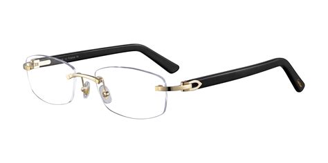 cartier rimless eyewear